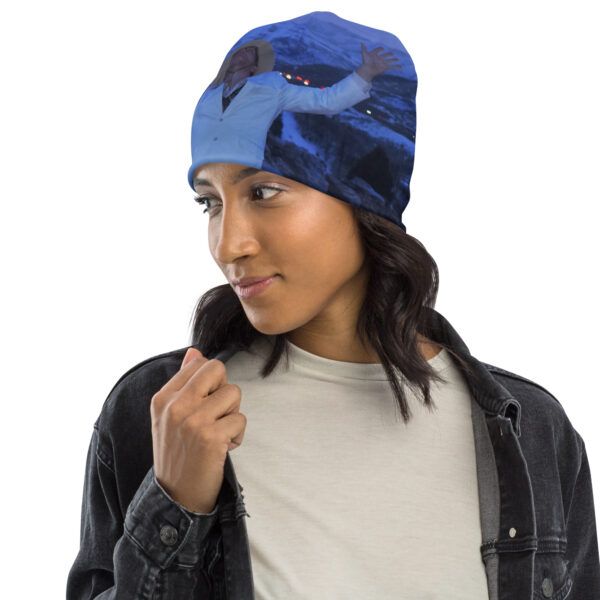 All-Over Print Beanie - Image 4