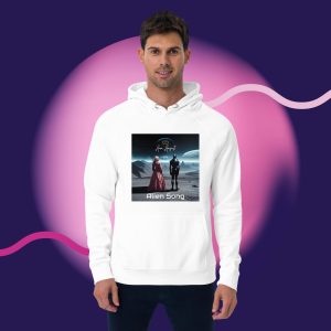 Unisex eco raglan hoodie